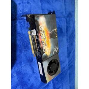 BFG NVIDIA GeForce GTX 280 1 GB GDDR3 SDRAM PCI Express 2.0 x16 Graphics Card